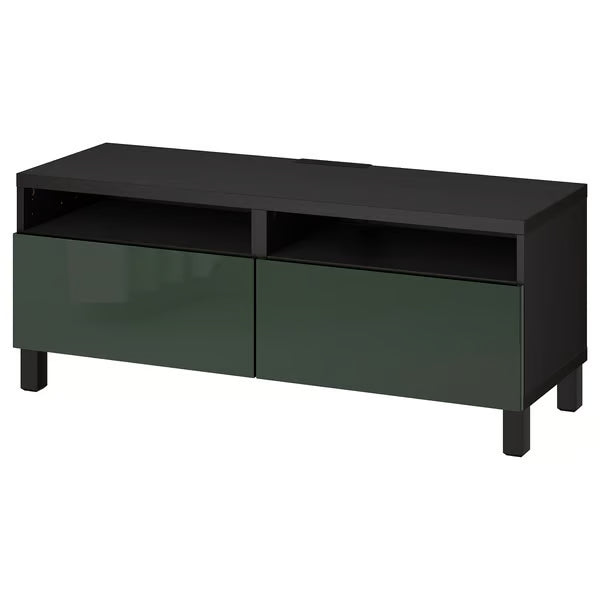 Delta TV console with 2 Drawers I,120x42x48cm