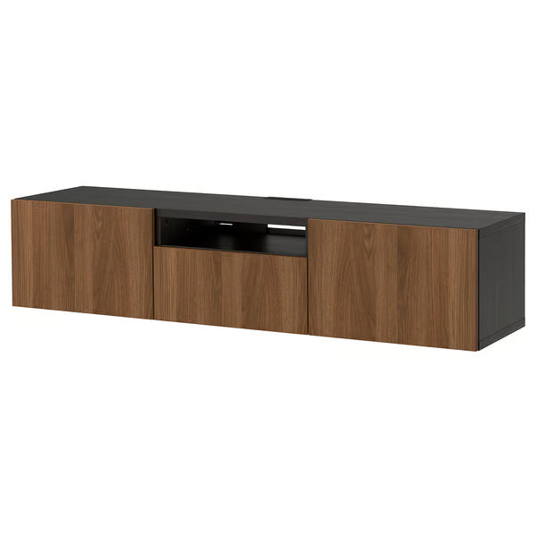 Delta Hanged TV unit 2 Doors & 1 Drawer, 180x42x39cm