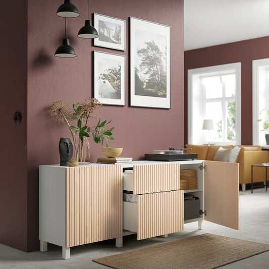 Delta Sideboard III with 2 doors & 2 drawers, 180x42x74cm