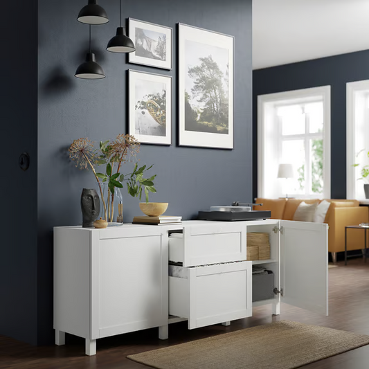 Delta Sideboard II with 2 doors & 2 drawers, 180x42x74cm