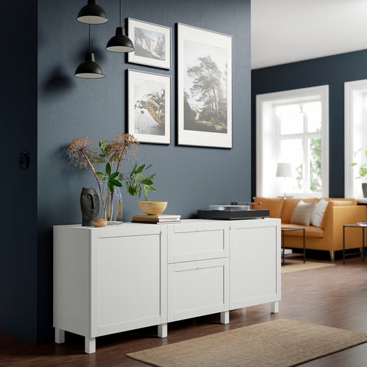 Delta Sideboard II with 2 doors & 2 drawers, 180x42x74cm