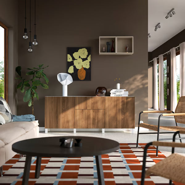 Delta Sideboard I with  2 doors & 2 drawers, 180x42x74cm