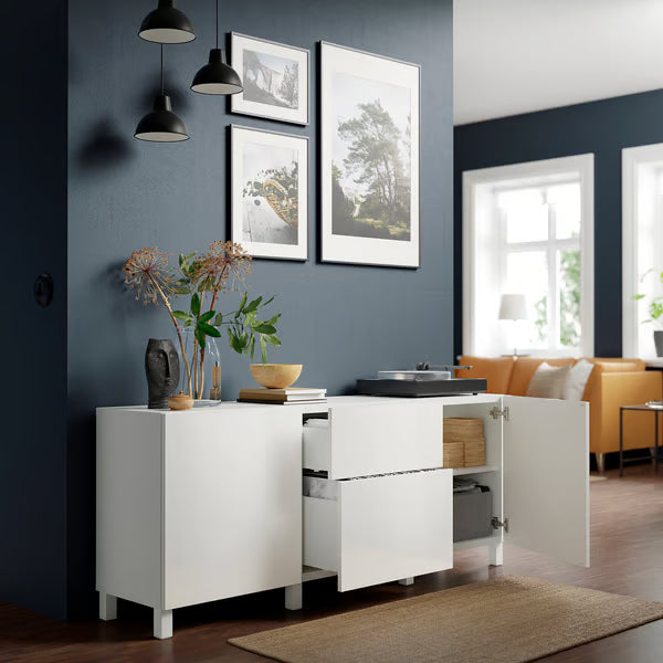 Delta Sideboard II with 2 doors & 2 drawers, 180x42x74cm