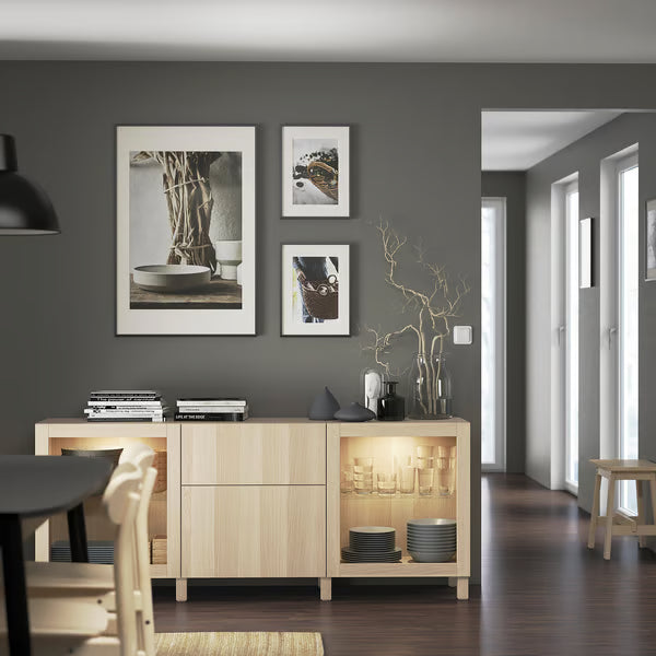 Delta Sideboard I with  2 doors & 2 drawers, 180x42x74cm