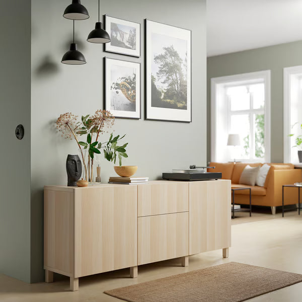 Delta Sideboard I with  2 doors & 2 drawers, 180x42x74cm