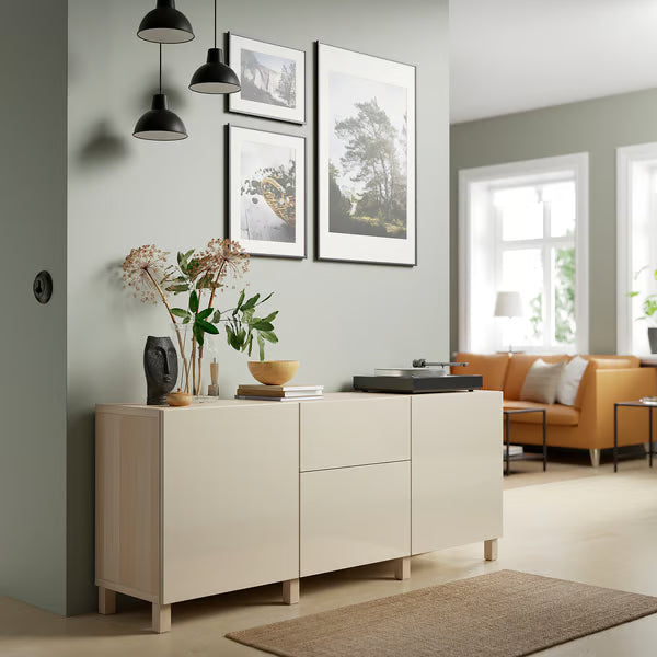 Delta Sideboard II with 2 doors & 2 drawers, 180x42x74cm