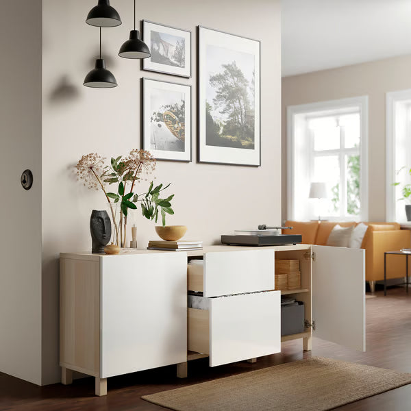Delta Sideboard II with 2 doors & 2 drawers, 180x42x74cm