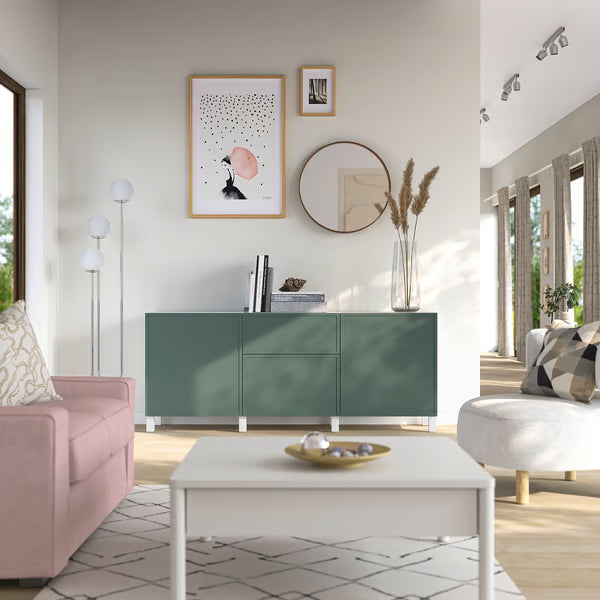 Delta Sideboard III with 2 doors & 2 drawers, 180x42x74cm
