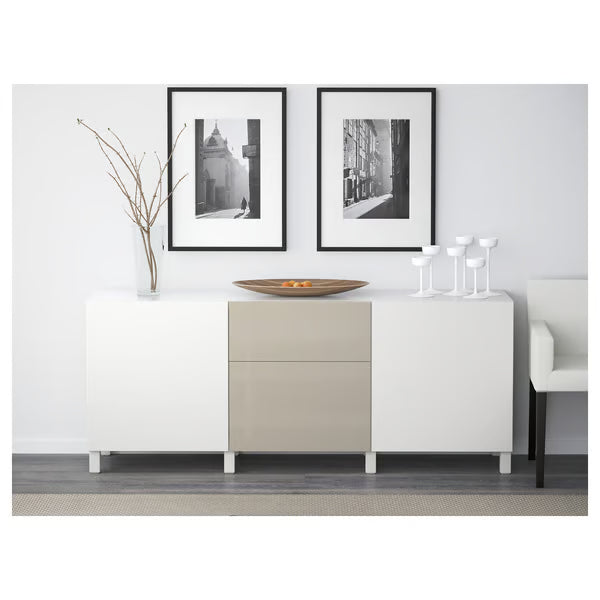 Delta Sideboard II with 2 doors & 2 drawers, 180x42x74cm