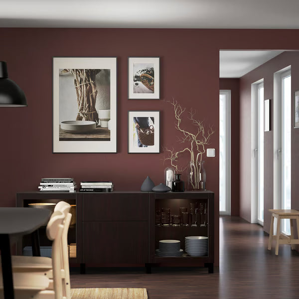 Delta Sideboard I with  2 doors & 2 drawers, 180x42x74cm