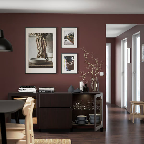 Delta Sideboard I with  2 doors & 2 drawers, 180x42x74cm