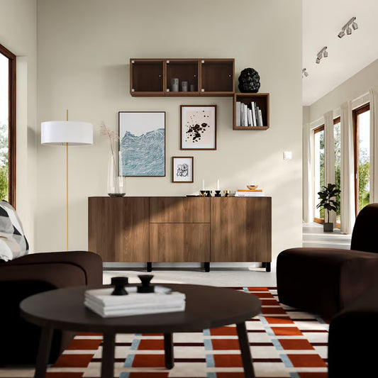 Delta Sideboard I with  2 doors & 2 drawers, 180x42x74cm