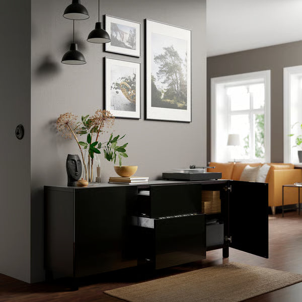 Delta Sideboard II with 2 doors & 2 drawers, 180x42x74cm