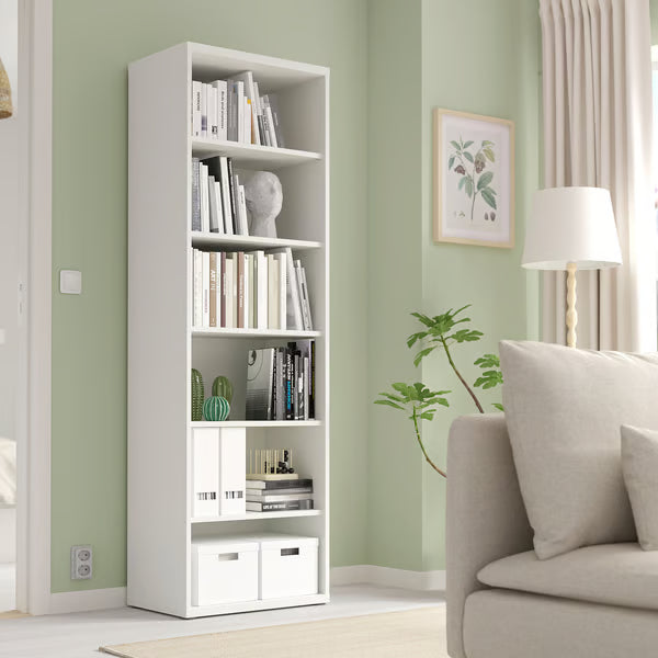 Delta display with 5 shelves, 60x40x193cm