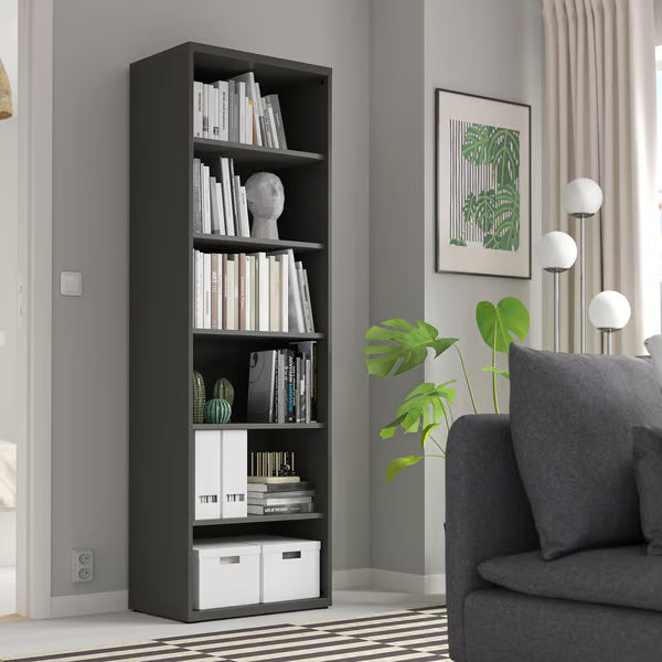 Delta display with 5 shelves, 60x40x193cm