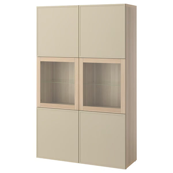 Delta cabinet with Glass Doors, 120x42x193cm