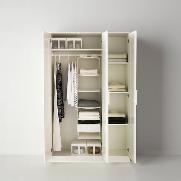 Brimlok Wardrobe with 3 doors - 117x50x190cm.