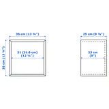 Emmett Wall-mounted cube combination, 70x25x175cm