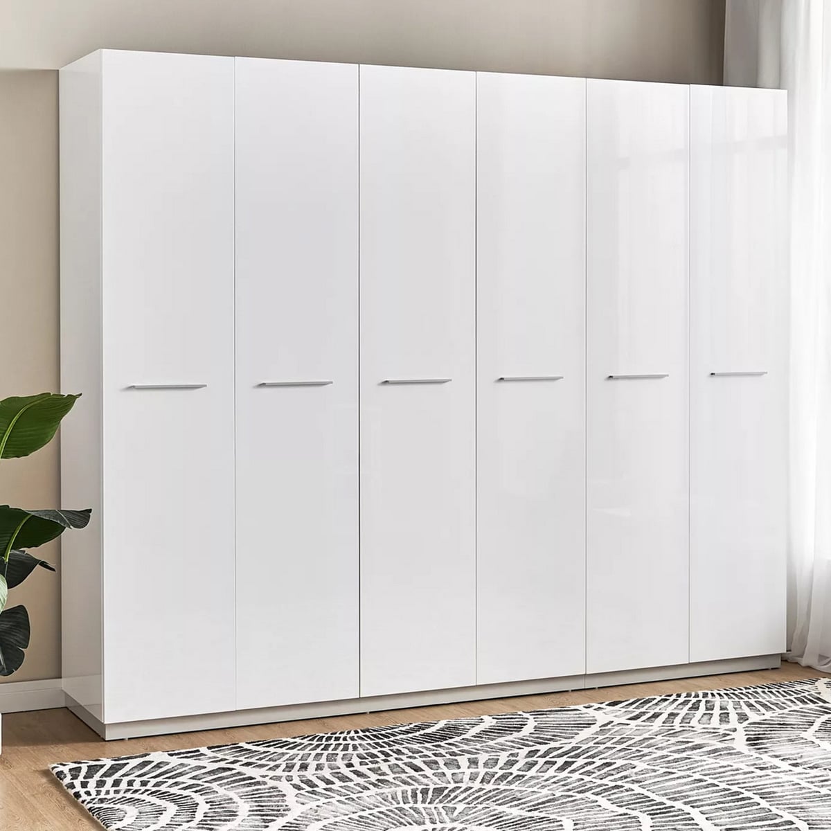 The Alpine Pristine Wardrobe, 240x60x220cm