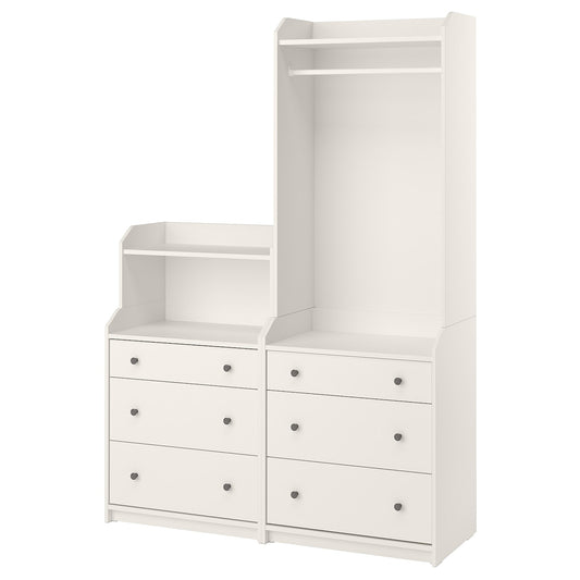 HELGA Open Wardrobe & Storage  - 199cm × 46cm × 140cm.