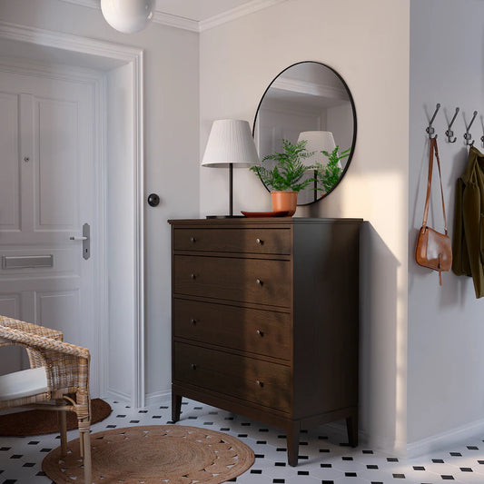 ID4 Brown Drawers 98cm x 50cm x 118cm