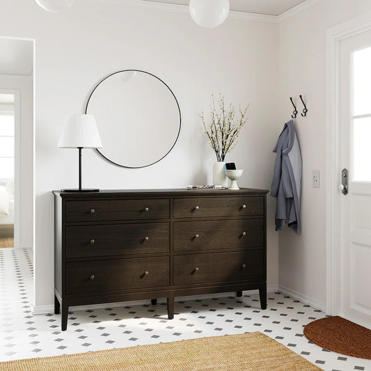ID6H Brown Drawers 162cm x 50cm x 95cm