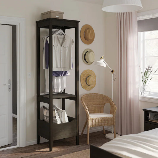 IDo Open Brown Wardrobe – 49cm x 59cm x 211cm