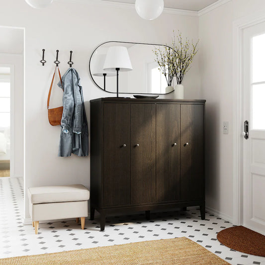 ID7 Brown Cabinet – 121cm x 50cm x 135cm