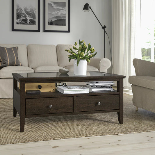 IDct2 Brown Coffee Table 107cm x 55cm x 49cm
