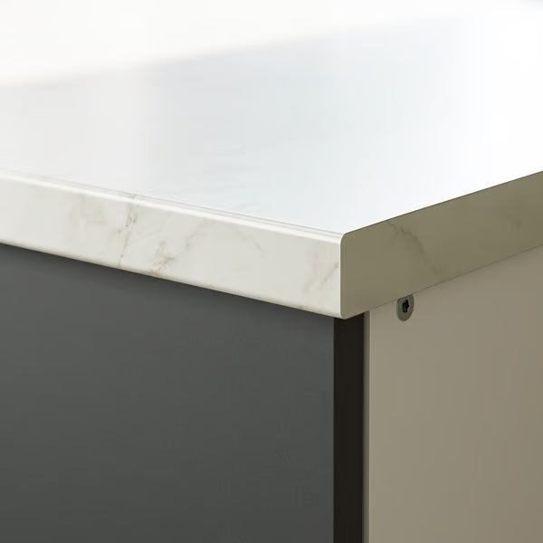 Kitchen Base Cabinet with Two Doors & Drawer, 120x60x90cm.