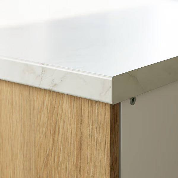 Kitchen Base Cabinet with Two Doors & Drawer, 120x60x90cm.