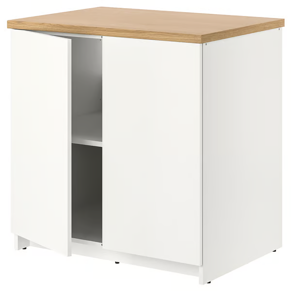 Kitchen Base Cabinet with Two Doors 80x60x90cm.