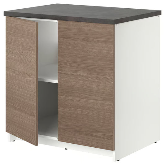 Kitchen Base Cabinet with Two Doors 80x60x90cm.