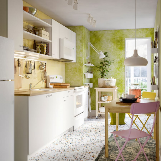 Modular Kitchen Set – 280 cm Base Units + 4 Wall Cabinets
