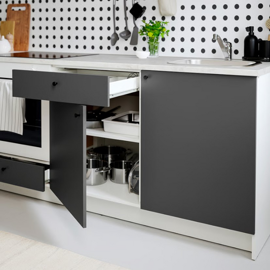 Kitchen Base Cabinet – 2 Doors, 2 Drawers + Oven Space 180 x 60 x 90 cm