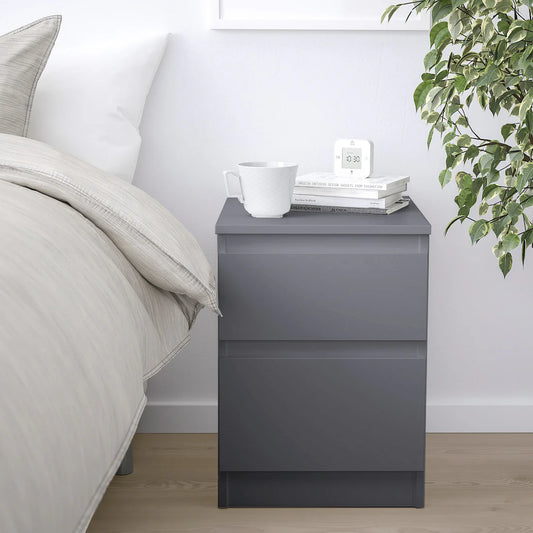 MDF Gray Commode  -34x40x51cm.