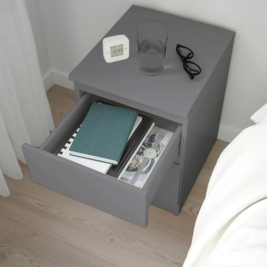 MDF Gray Commode  -34x40x51cm.