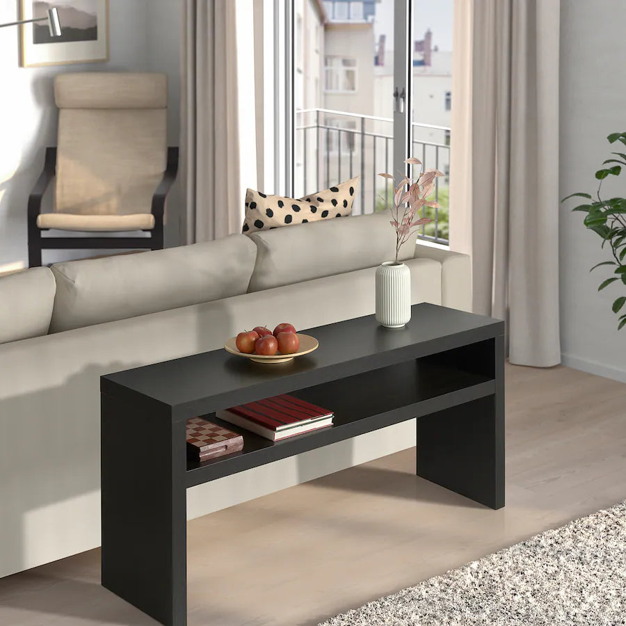 LUCK – Brown & Black Console Table 140×39×65 cm.