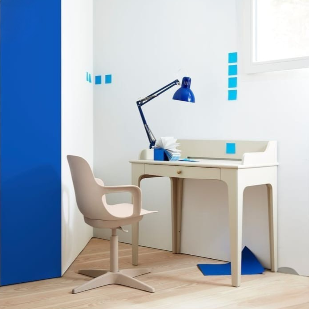 LM  Desk White – 90cm x 54cm x 105cm