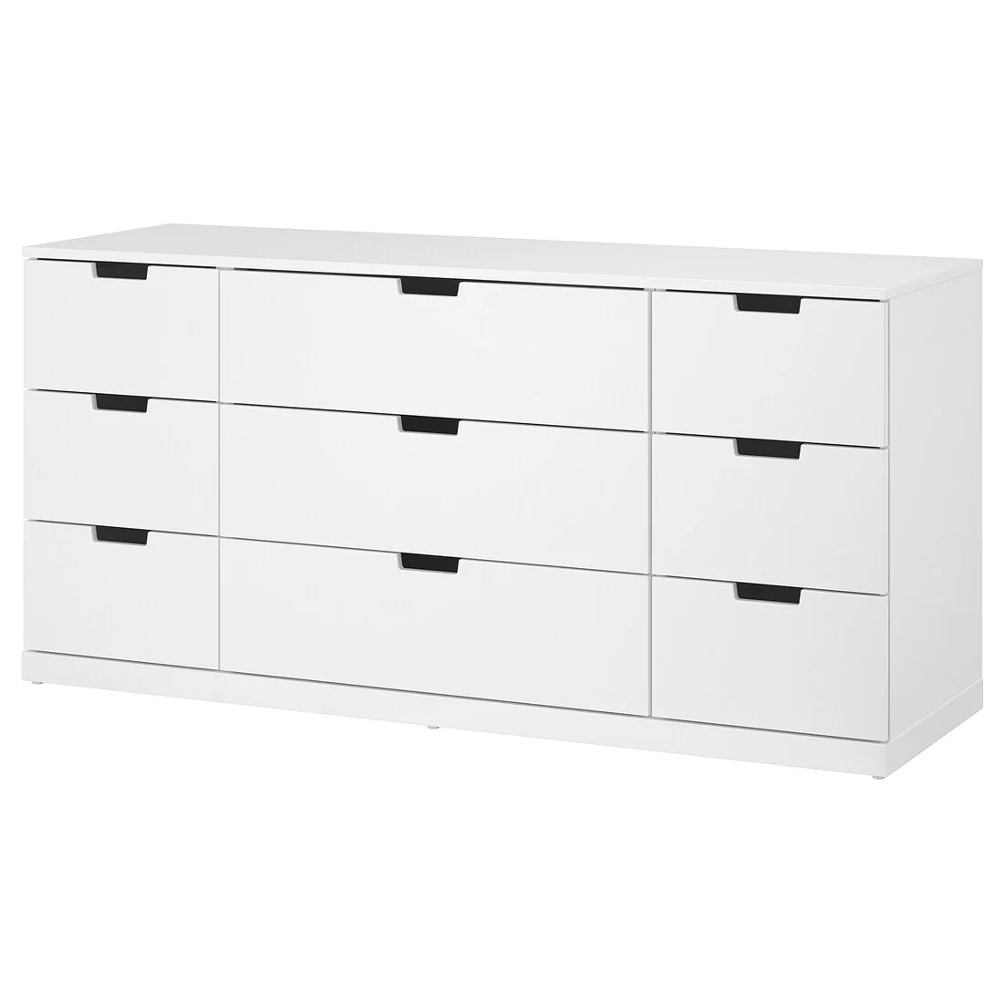 Storva Chest of 9 Drawer - 156×42×76cm