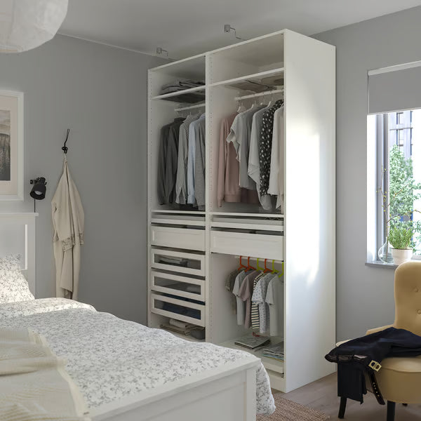 Max Medium open Wardrobe, 120x40x200/240cm.