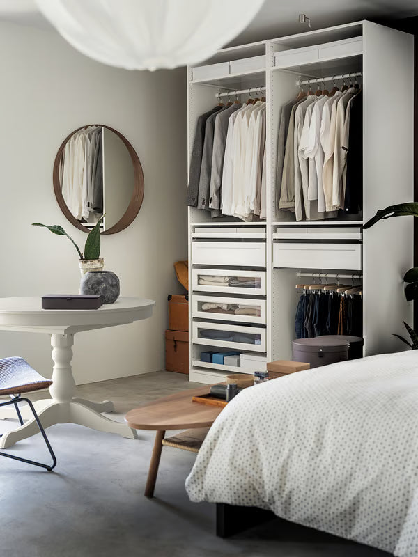 Max Medium open Wardrobe, 120x40x200/240cm.