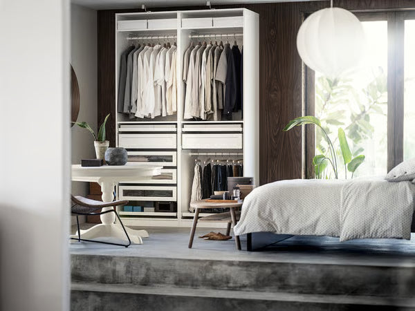 Max Medium open Wardrobe, 120x40x200/240cm.