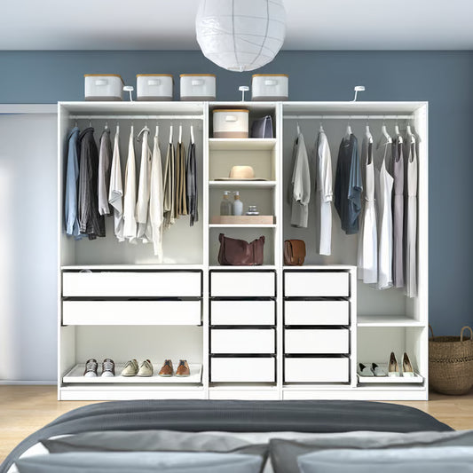 Max Large Open wardrobe 200x40x200 & 240cm