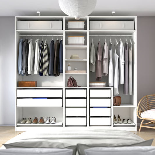 Max Large Open wardrobe 200x40x200 & 240cm