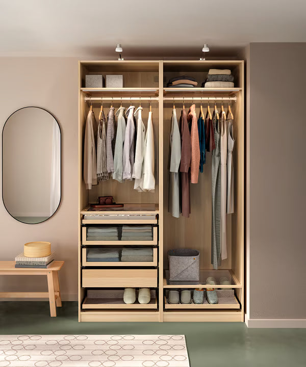 Max standard open Wardrobe, 120x40x200cm