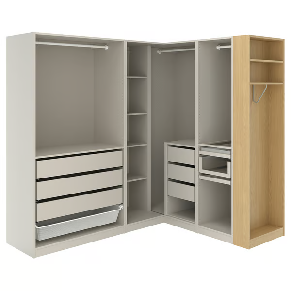Max Medium Corner, 160x140x200/240cm.