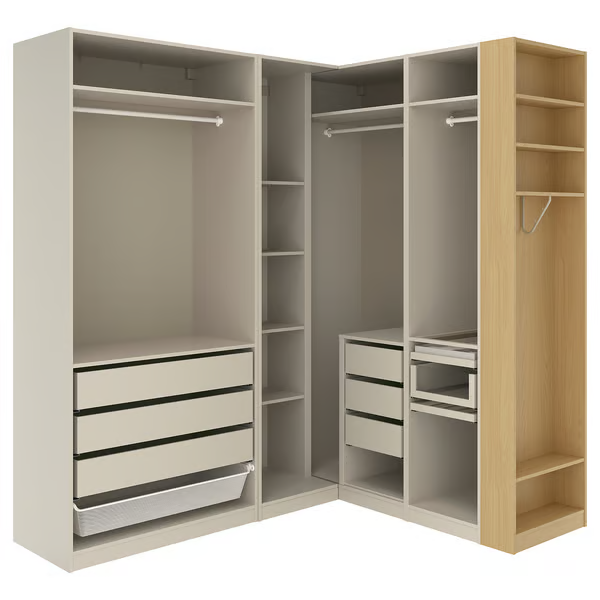 Max Medium Corner, 160x140x200/240cm.
