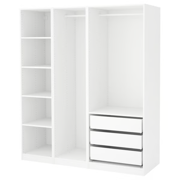 Max Medium open wardrobe, 100x40x200/240cm.