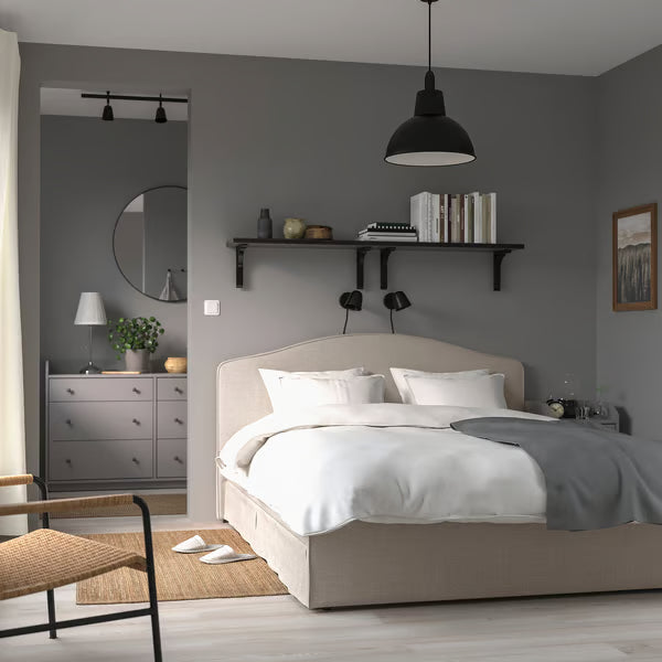 Ram Upholstered bed frame